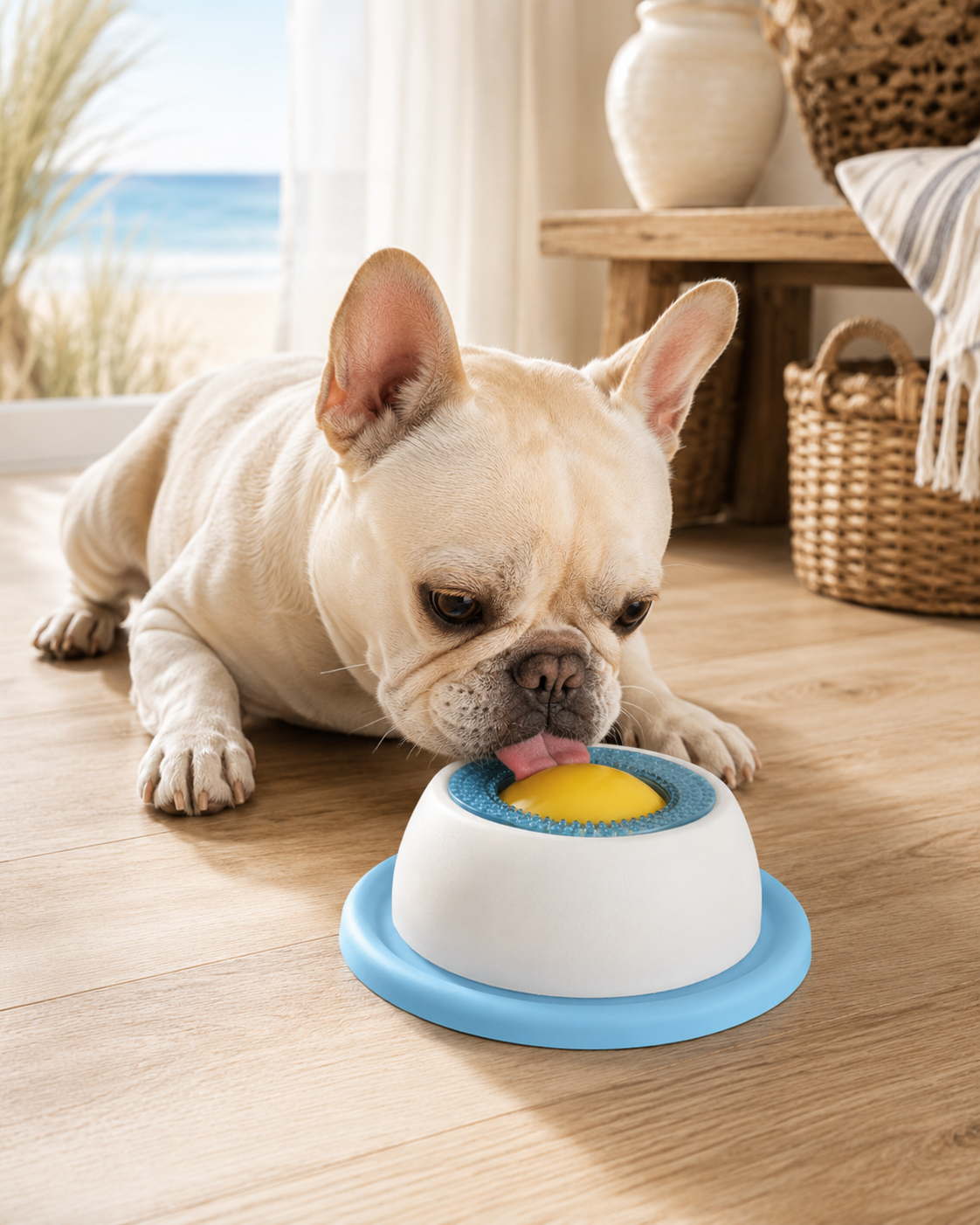 PawCare™ Rolling Ball Licking Bowl | Slow Feeder Dog & Cat Bowl