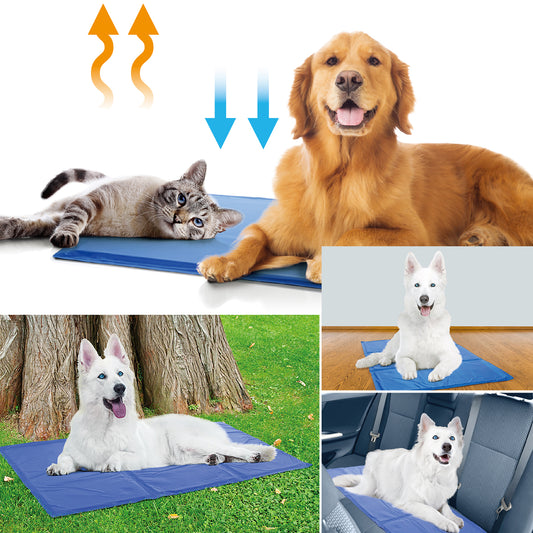 Dog Cooling Mat Pet Ice Pad Teddy