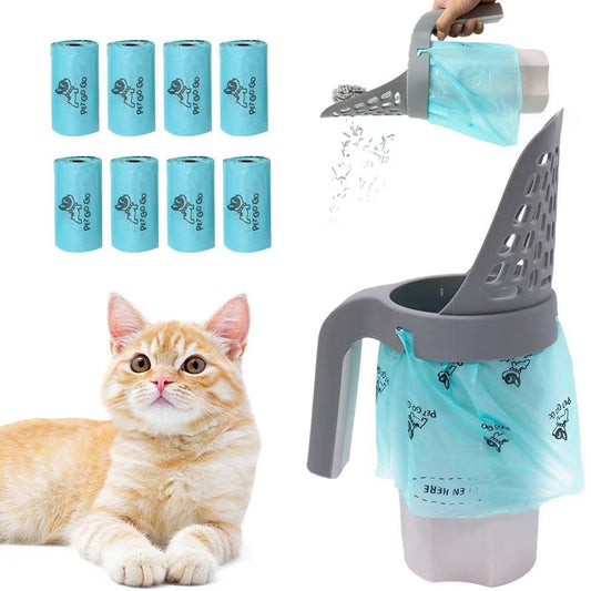 portable cat litter scoop