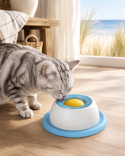 PawCare™ Rolling Ball Licking Bowl | Slow Feeder Dog & Cat Bowl