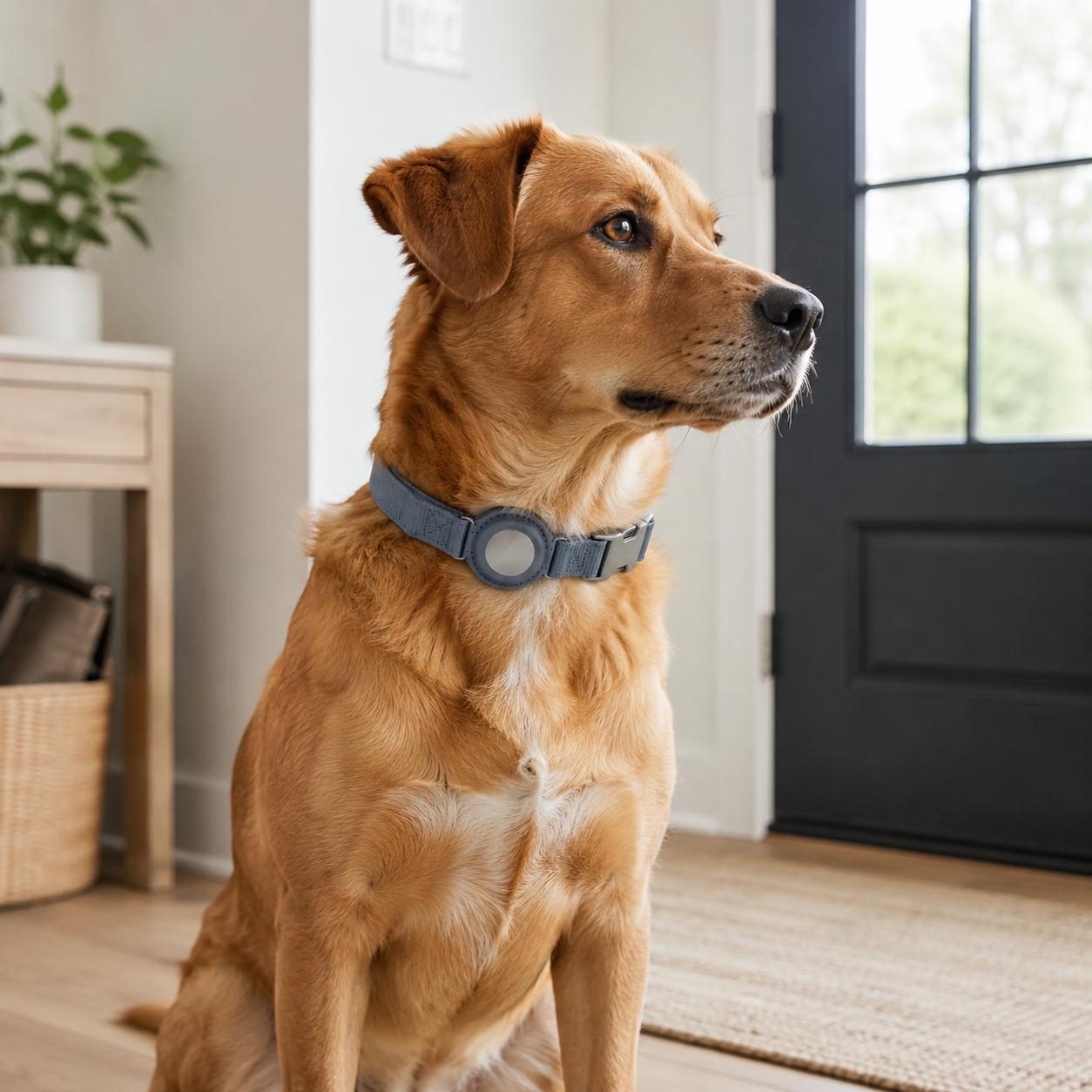 PawCare AirTag Pet Collar Smart Safety Collar for Pets