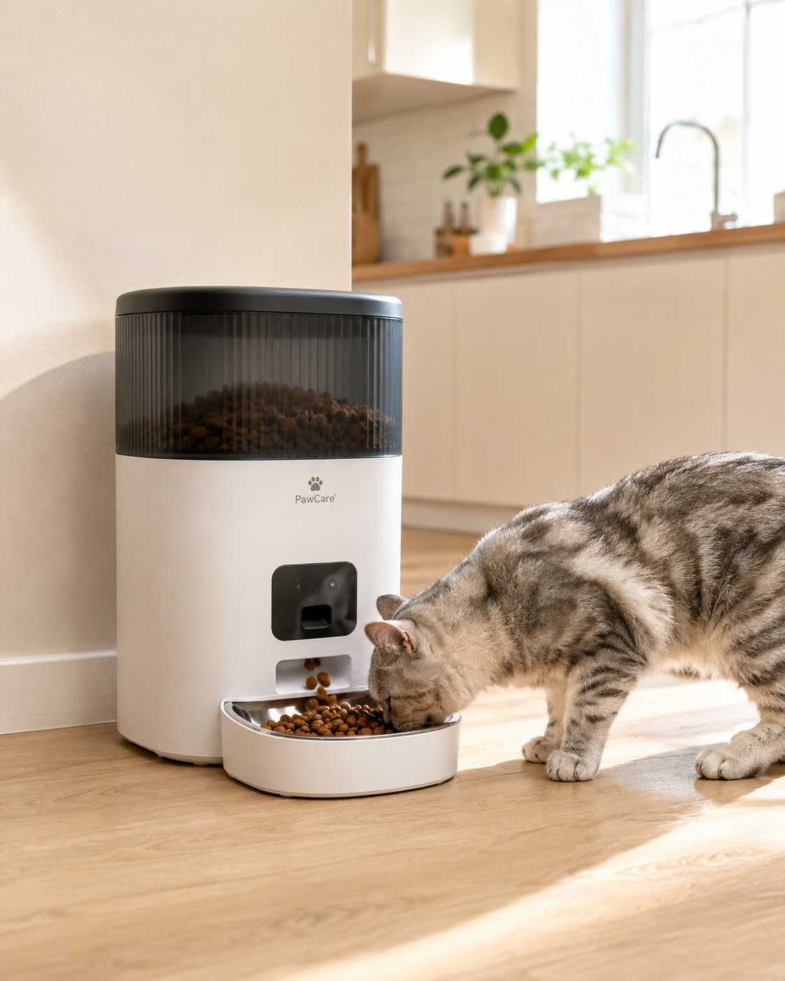 PawCare Automatic Pet Feeder 4L Smarter Daily Feeding For Pets