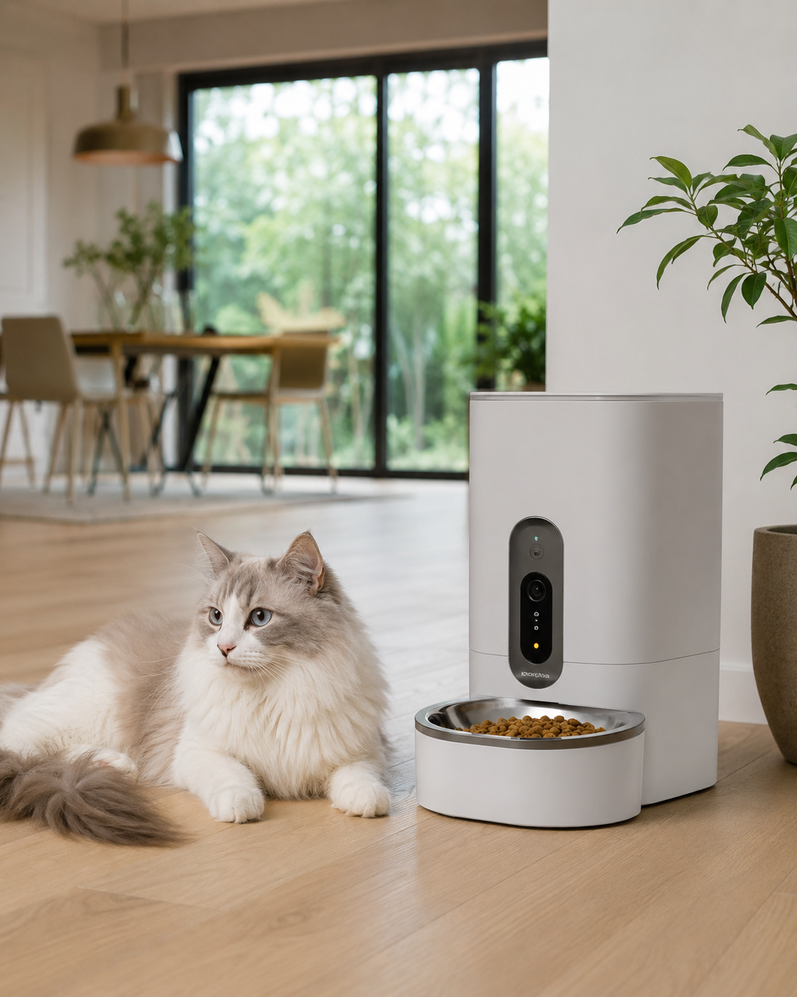 PawCare Automatic Pet Feeder 4L Smarter Daily Feeding For Pets