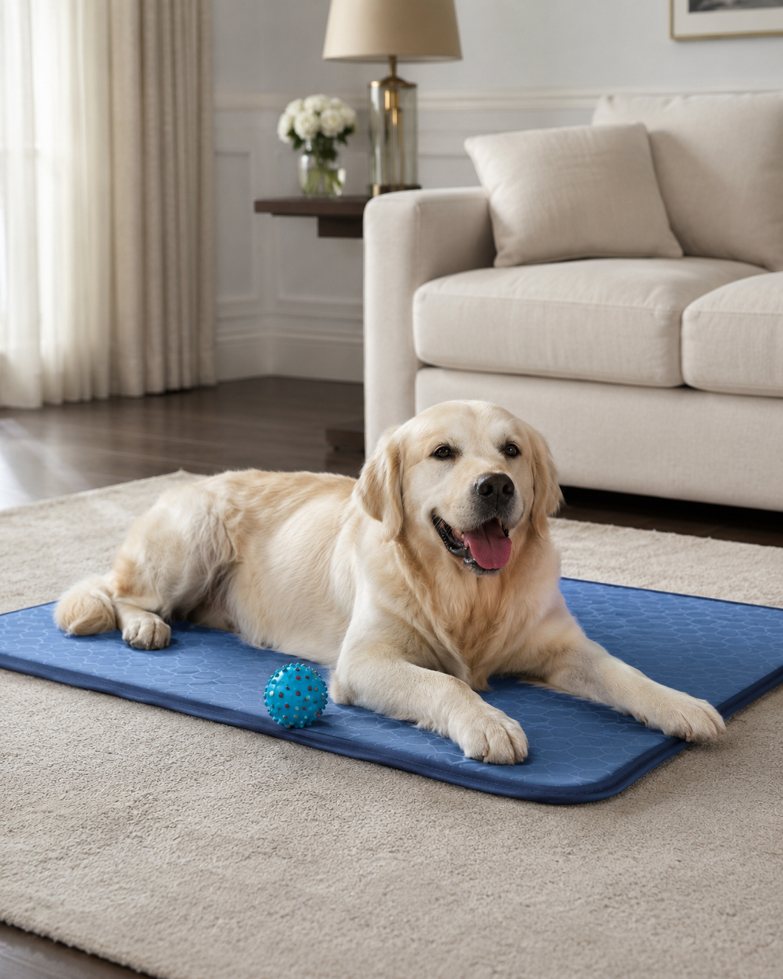 PawCare Cooling Dog Bed Summer Comfort for Pets