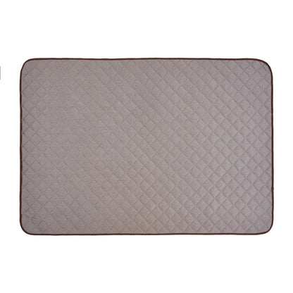 Blue PawCare cooling dog bed for summer comfort, designed for pets to rest comfortably in pet supplies category.